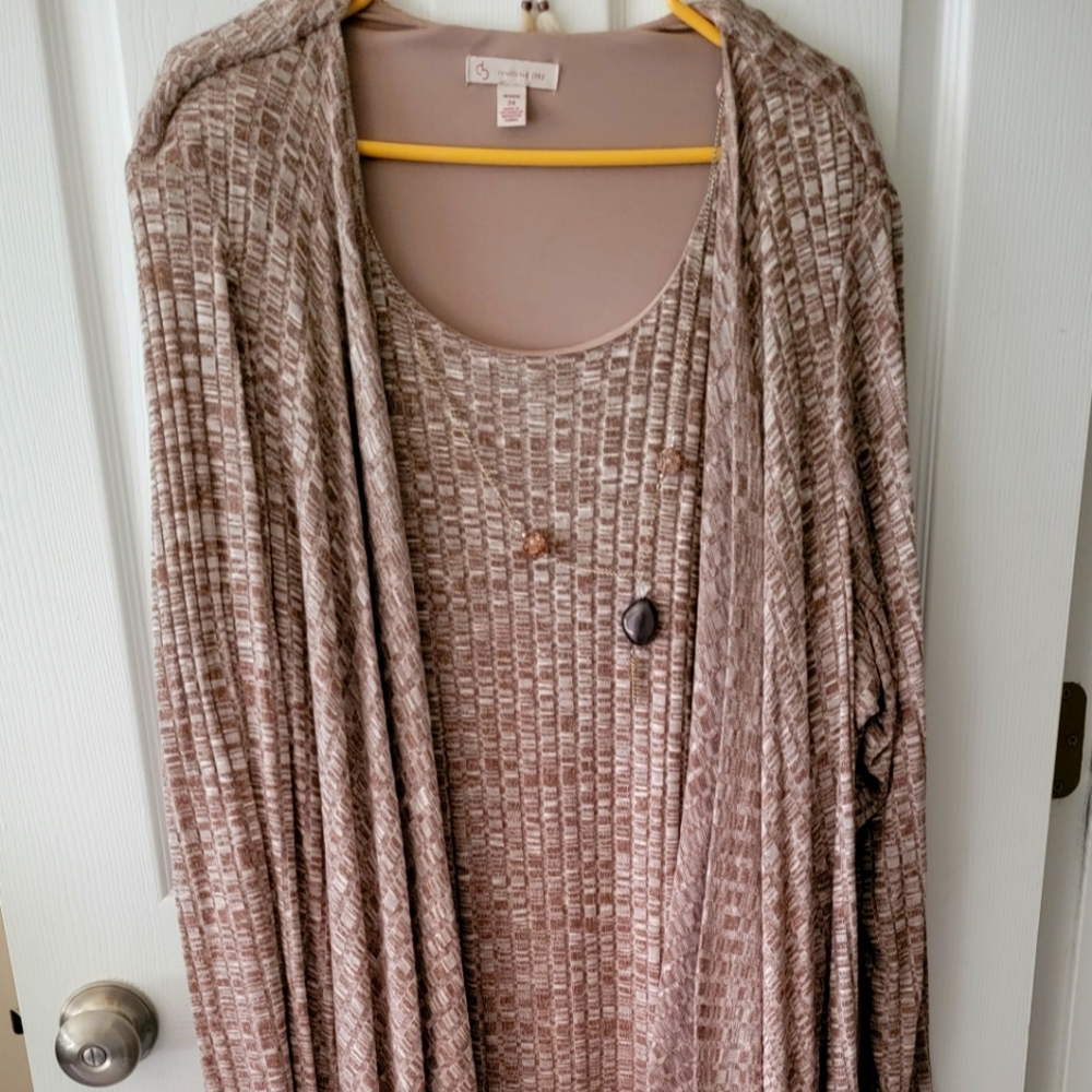 Dress with jacket